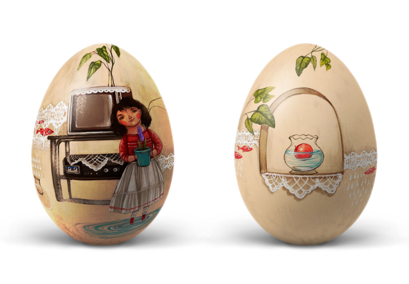 تخم مرغ های رنگی / سولماز جهانگیر