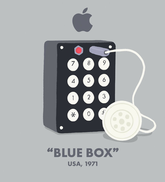 بلو باکس، اولین محصول برند اپل