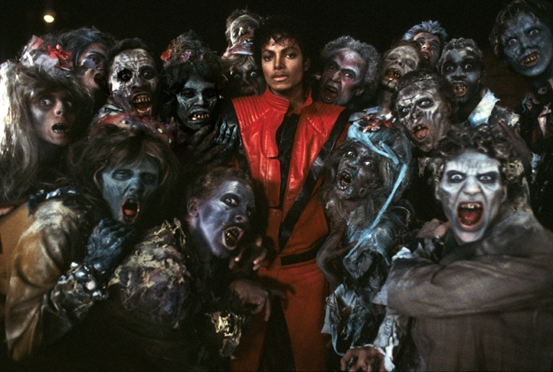 مایکل جکسون در موزیک ویدئوی thriller