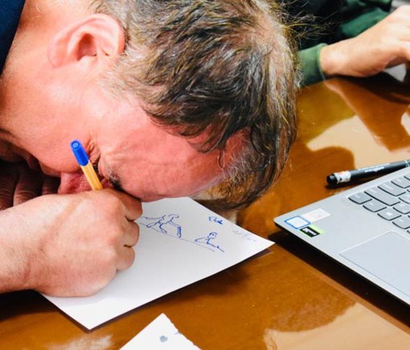انتقال برداشت ذهنی نابینایان بر روی کاغذ