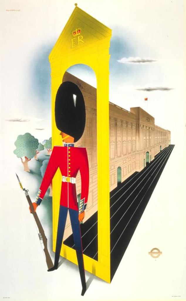 6.لندن سلطنتی؛ 1953 پوستر مترو لندن 