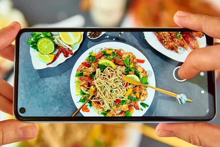 هوش مصنوعی در عکاسی غذا