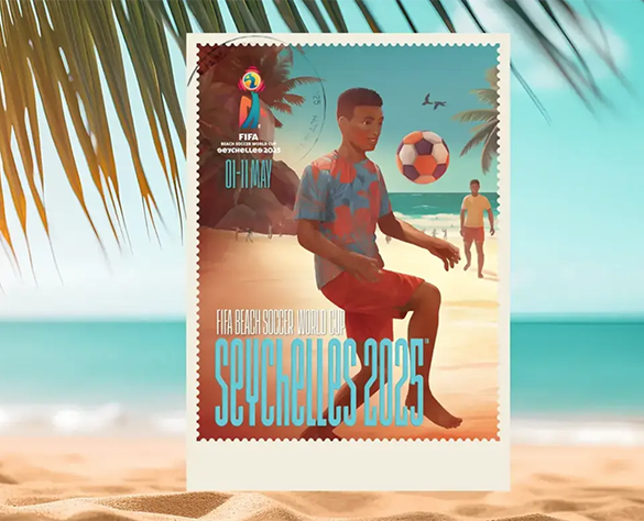 پوستر فوتبال ساحلی