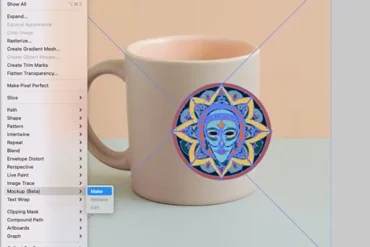 ابزار Mockup در Illustrator