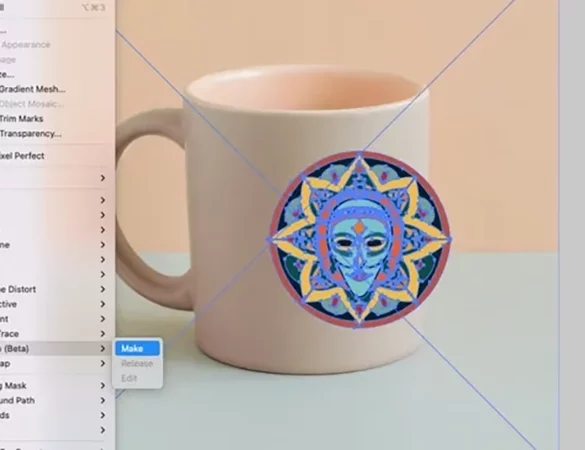 ابزار Mockup در Illustrator