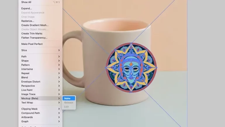 ابزار Mockup در Illustrator