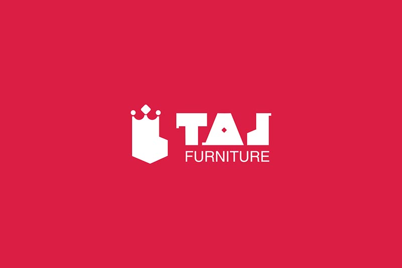 هویت بصری مبلمان تاج