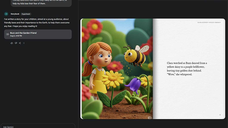 Storybook گوگل