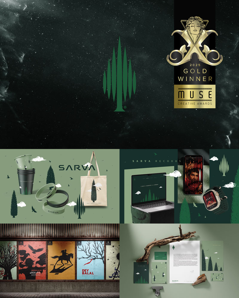 موفقیت استودیو تونل درMUSE Creative Awards 2025