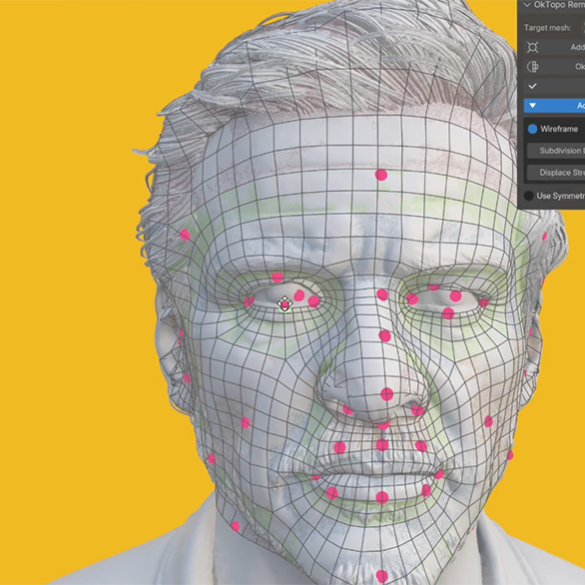 ابزار Retopology