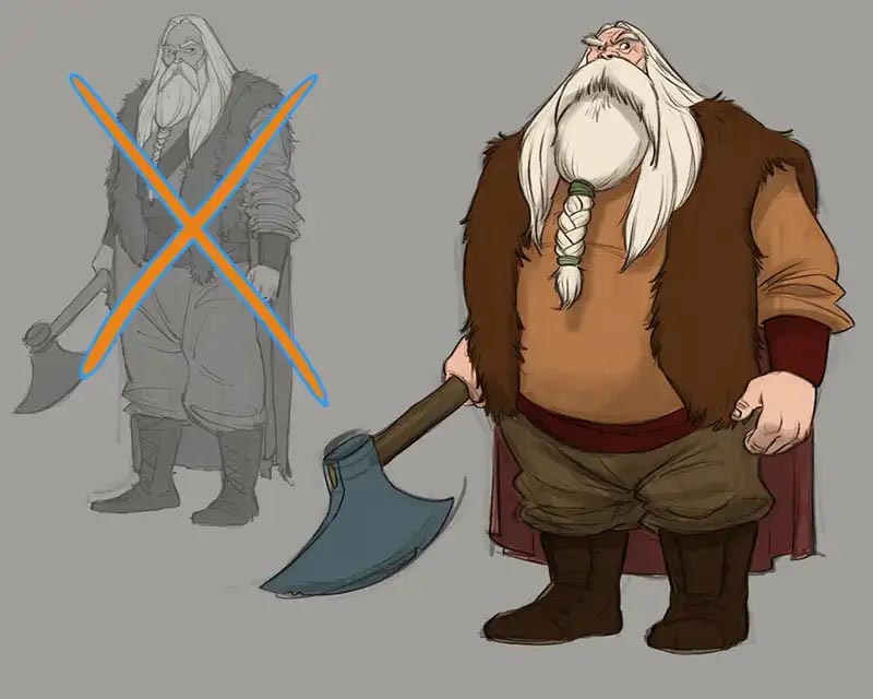 طراحی کاراکتر برای انیمیشن