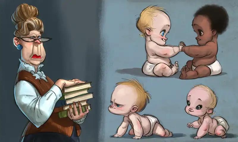 طراحی کاراکتر برای انیمیشن