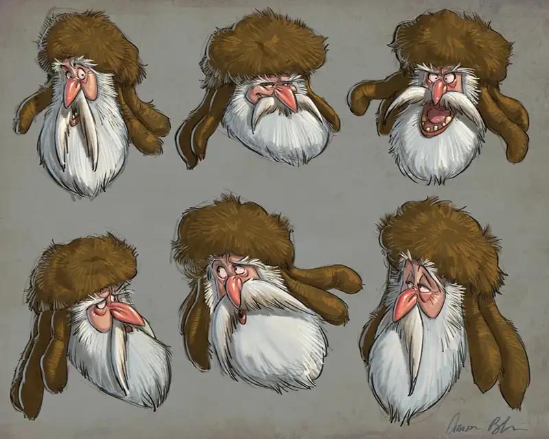 طراحی کاراکتر برای انیمیشن