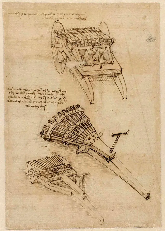 طراحی‌های داوینچی گاو آهن 