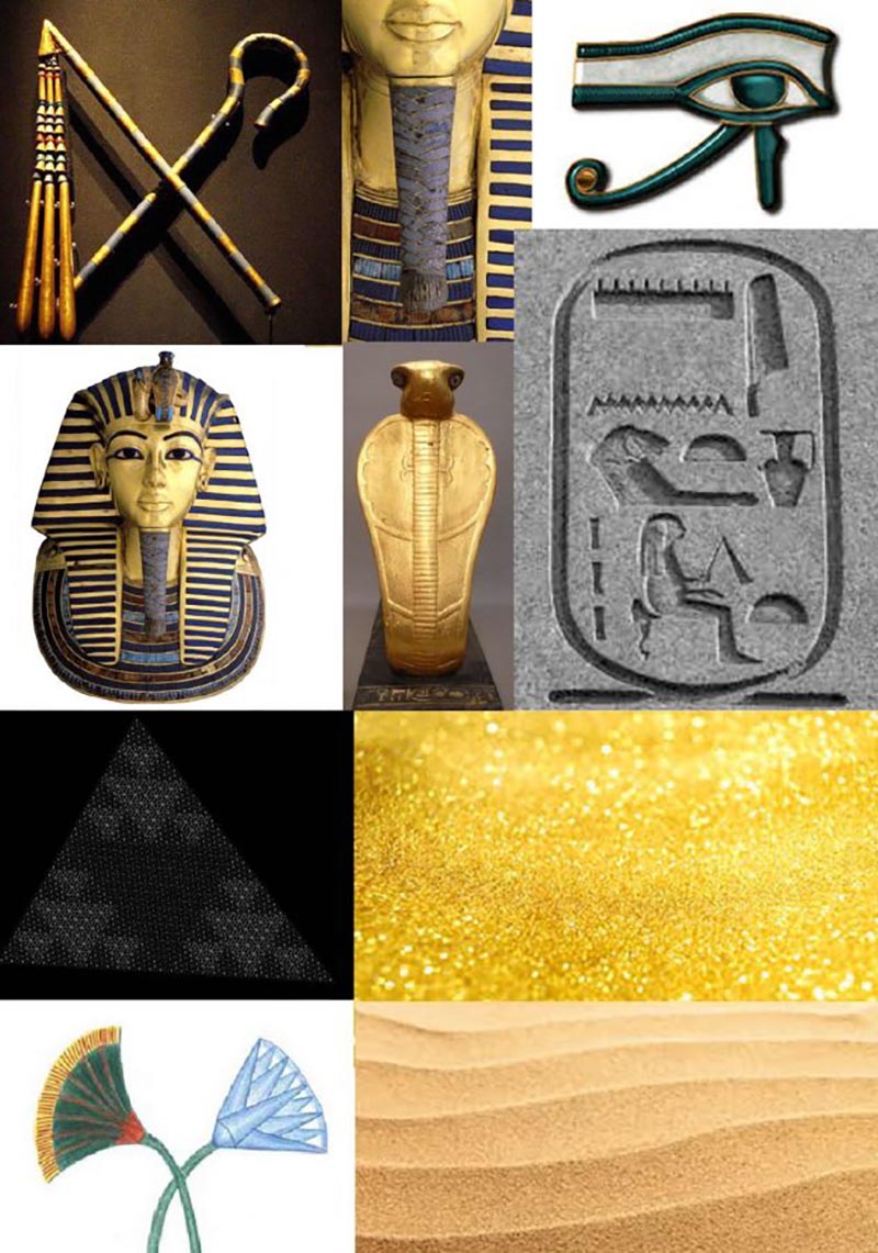 هویت بصری موزه بزرگ مصر