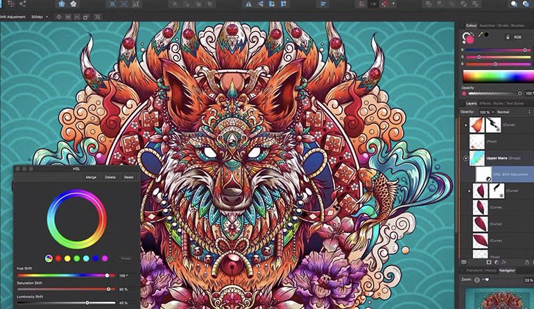 نرم افزار Affinity