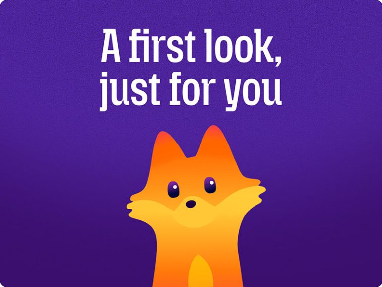 کاراکتر Firefox