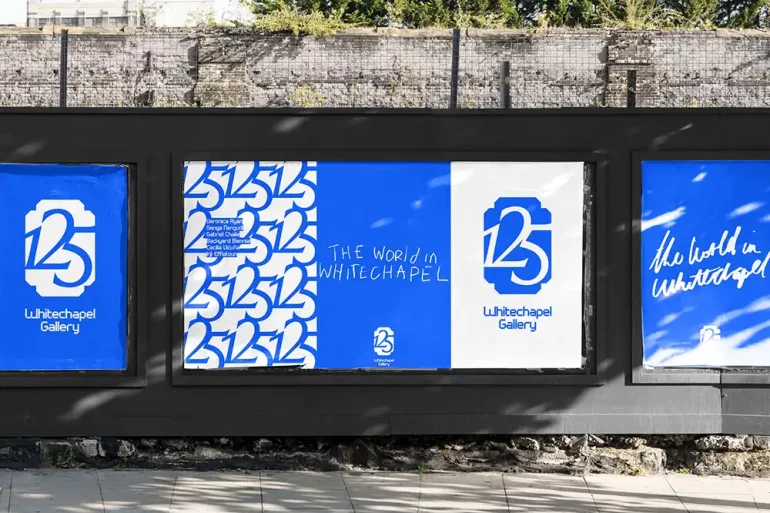 هویت بصری گالری لندن