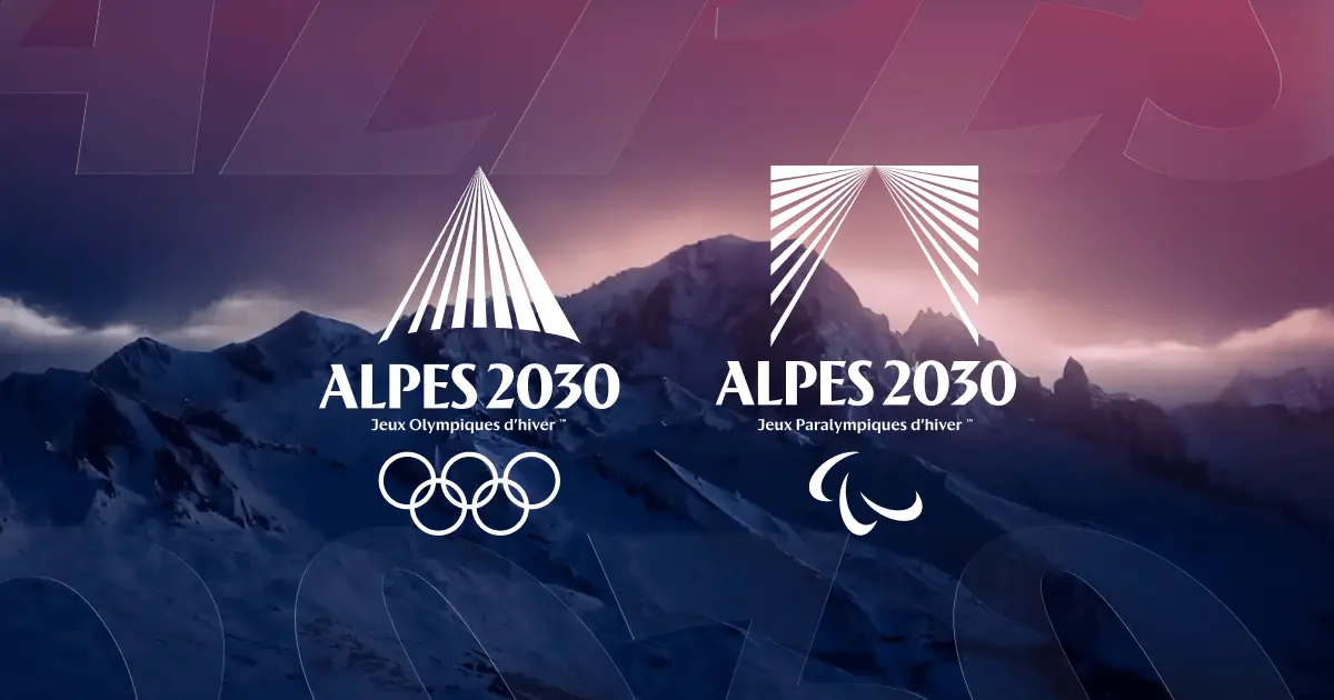 لوگوی المپیک زمستانی Alpes 2030